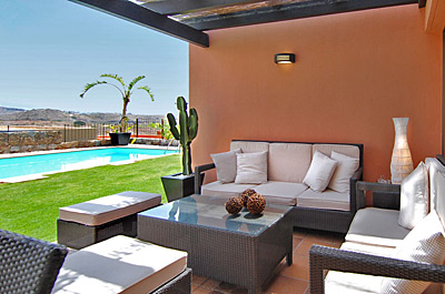 Villa 11/Par 4 Golfvilla Gran Canaria Terrasse