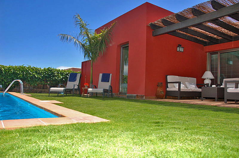 Villa Master Par 4/22 Gran Canaria Außenbereich und Pool
